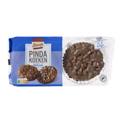 Biscotto Pindakoeken melkchocolade
