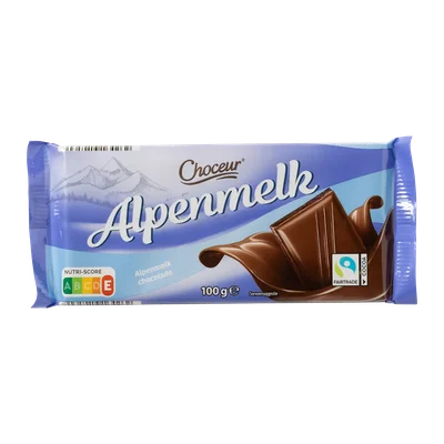 Choceur Alpenmelk chocolade