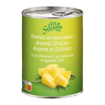 All Seasons Ananasstukjes