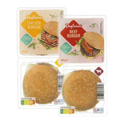 Daylicious Rund- of kipburger