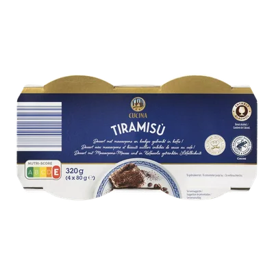 Cucina 4-pack tiramisu