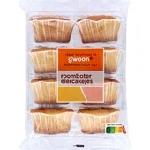 G'Woon g'woon eiercakejes roomboter