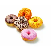 Spar mix donut verkrijgbaar in 5 overheerlijke smaken