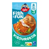 Iglo fish burgers classic