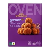 G'Woon bitterballen oven