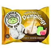 Lucky Dim Sum dumplings met varkensflees en chinese kool