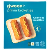 G'Woon rundvleeskroketten