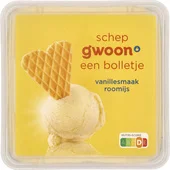G'Woon roomijs vanille