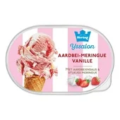 Hertog ijs aardbeien meringue