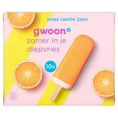 G'Woon ijs sinas vanille ijs