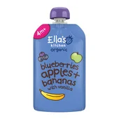 Ella's Kitchen smoothie blauwe bessen appel bananen 4+