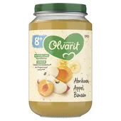 Olvarit Baby/Peuter Fruithapje Abrikoos, Appel En Banaan