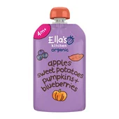 Ella's Kitchen Biologisch sweet patatoes pumpkins apples blueberries 4+ maanden