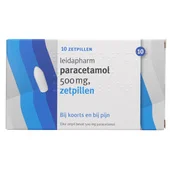 Leidapharm paracetamol zetpillen