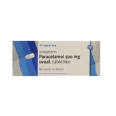 Leidapharm paracetamol ovaal 500 mg
