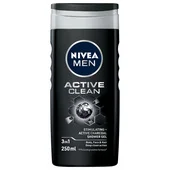 Nivea douchegel active clean 3in1