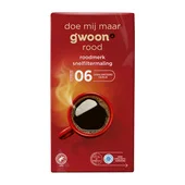 G'Woon g'woon snelfiltermaling roodmerk