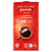 G'Woon snelfilterkoffie rood