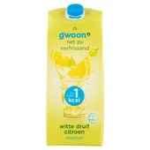 G'Woon g'woon tintelfruit druif citroen