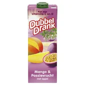 Dubbeldrank vruchtendrank mango passievrucht en appel