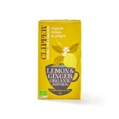 Clipper Biologische Thee Organic Lemon & Ginger Infusion Tea