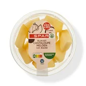 Spar cantaloupe meloen blokjes 150 gram