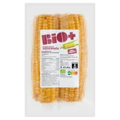 Bio+ biologische mais gekookt