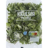 Neutraal sla krulmelange