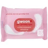 G'Woon vochtig toiletpapier gevoelig