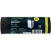G'Woon trekbandzakken 60 liter