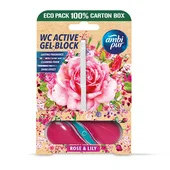 Ambi-Pur toiletblok gel rose & lily