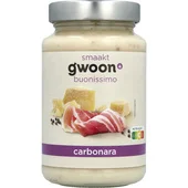 g'woon Pastasaus Carbonara