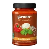 G'Woon Pastasaus Traditionale met Tomaat, Ui en Kruiden