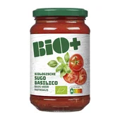 Bio+ Biologische pastasaus tomaat basilicum