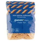 G'Woon g'woon pasta mini penne volkoren