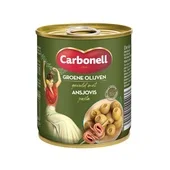 Carbonell Groene Olijven Ansjovis