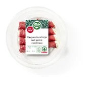 Spar tapas carpacciorolletjes met pestoroomkaas