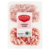 Slagerskwaliteit spekreepjes julienne