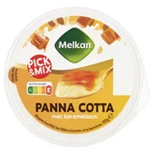 Melkan panne cotta karamelsaus