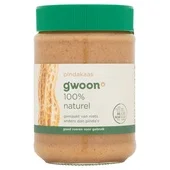 G'Woon g'woon 100% pindakaas