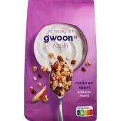 G'Woon muesli appel rozijn