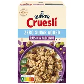 Quaker ontbijtgranen cruesli rozijn hazelnoot