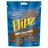 Mc Vities pretzels melkchocolade
