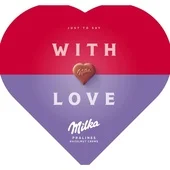 Milka I love Milka chocolade bonbons hazelnoot Doos