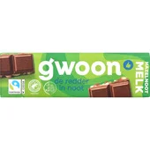 G'Woon chocoladereep hazelnoot melk