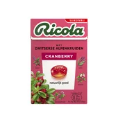 Ricola keelpastilles cranberry suikervrij