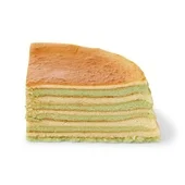 Bakkershart spekkoek pandan