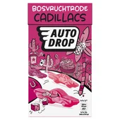 Autodrop Bosvruchtrode Cadillacs Rode cadillacs