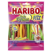 Haribo snoep staafjes met frisdranksmaken.