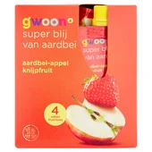 G'Woon knijpfruit aardbei-appel